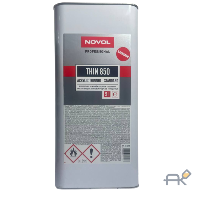 THIN 850 Растворитель для акриловых изделий  5л NOVOL